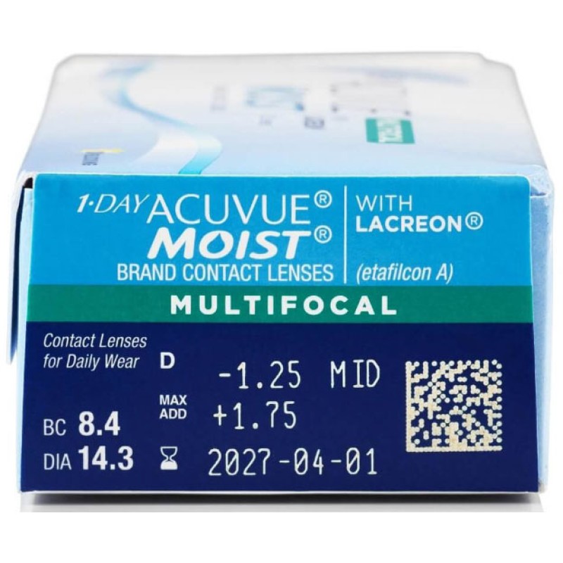 1 Day Acuvue Moist Multifocal 30 Lensbox 7740